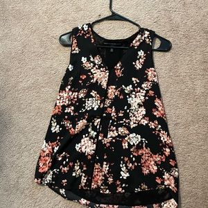 WHBM Floral Blouse Size S